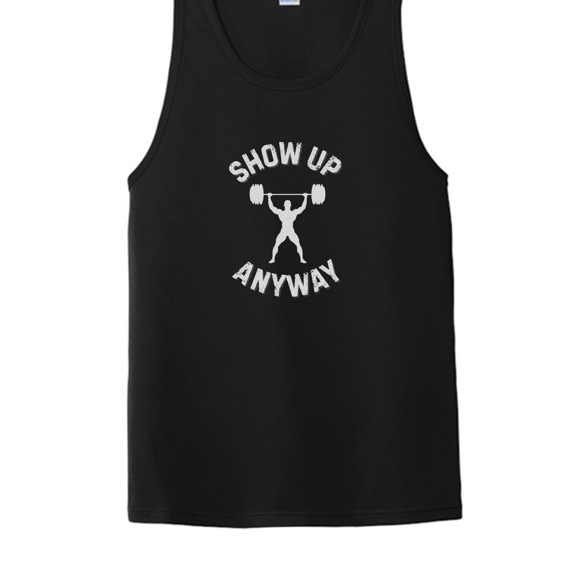 Maroon Show Up Anyway Hoodie