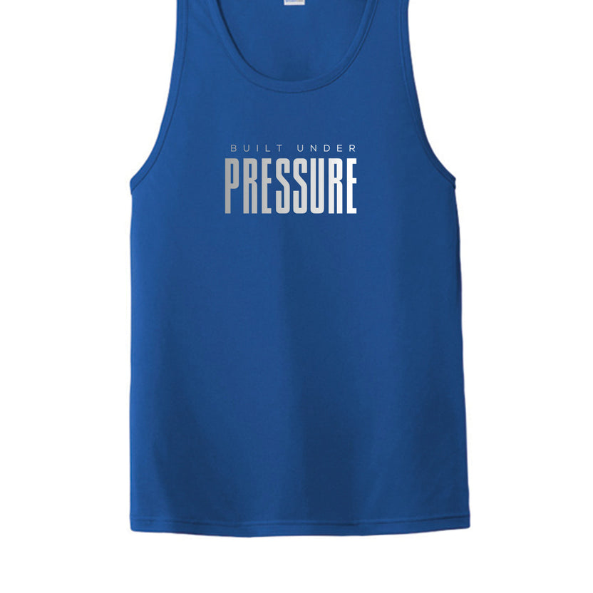 Blue Built Under Pressure Performance Tank