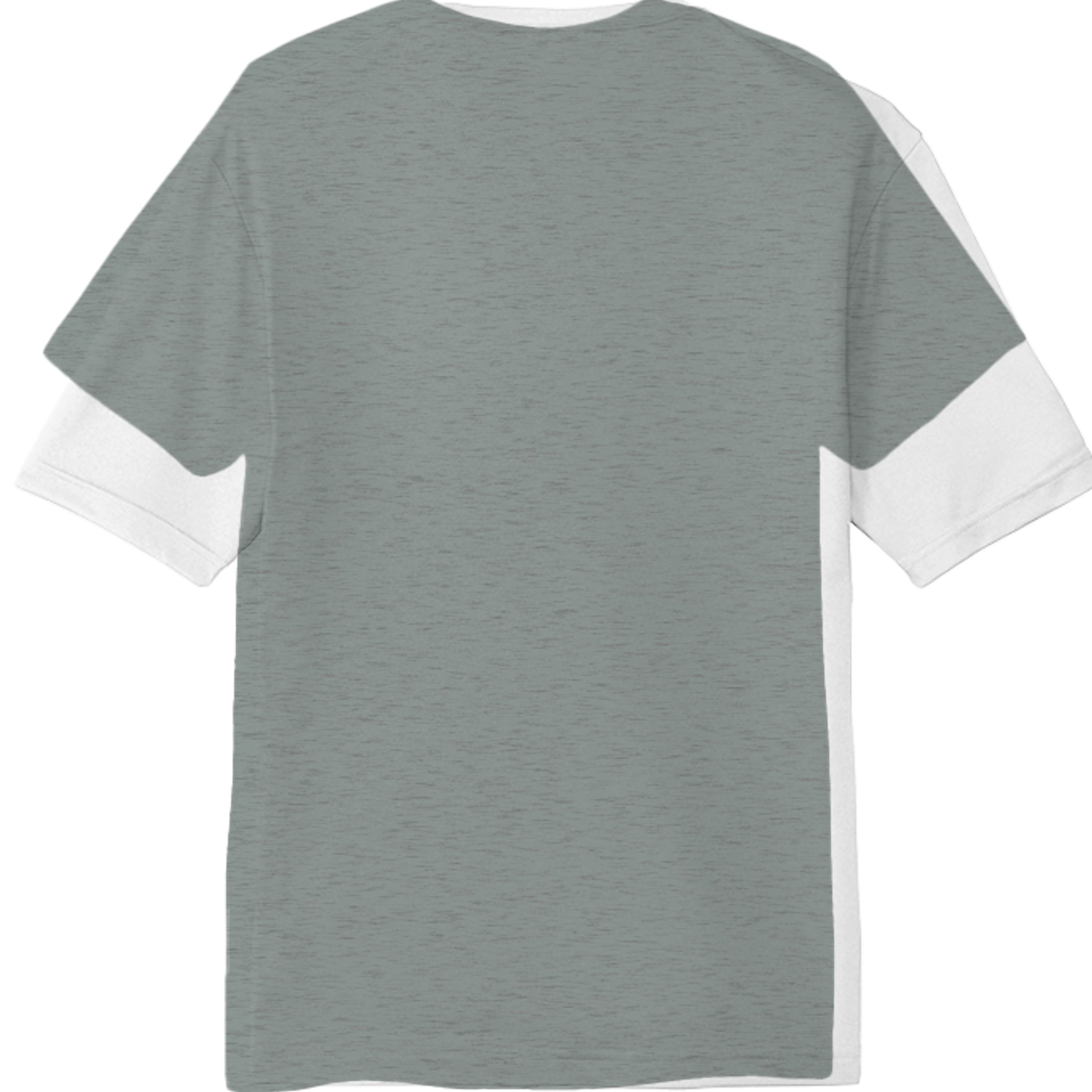 Grey Concrete Heather - ST350 - BACK