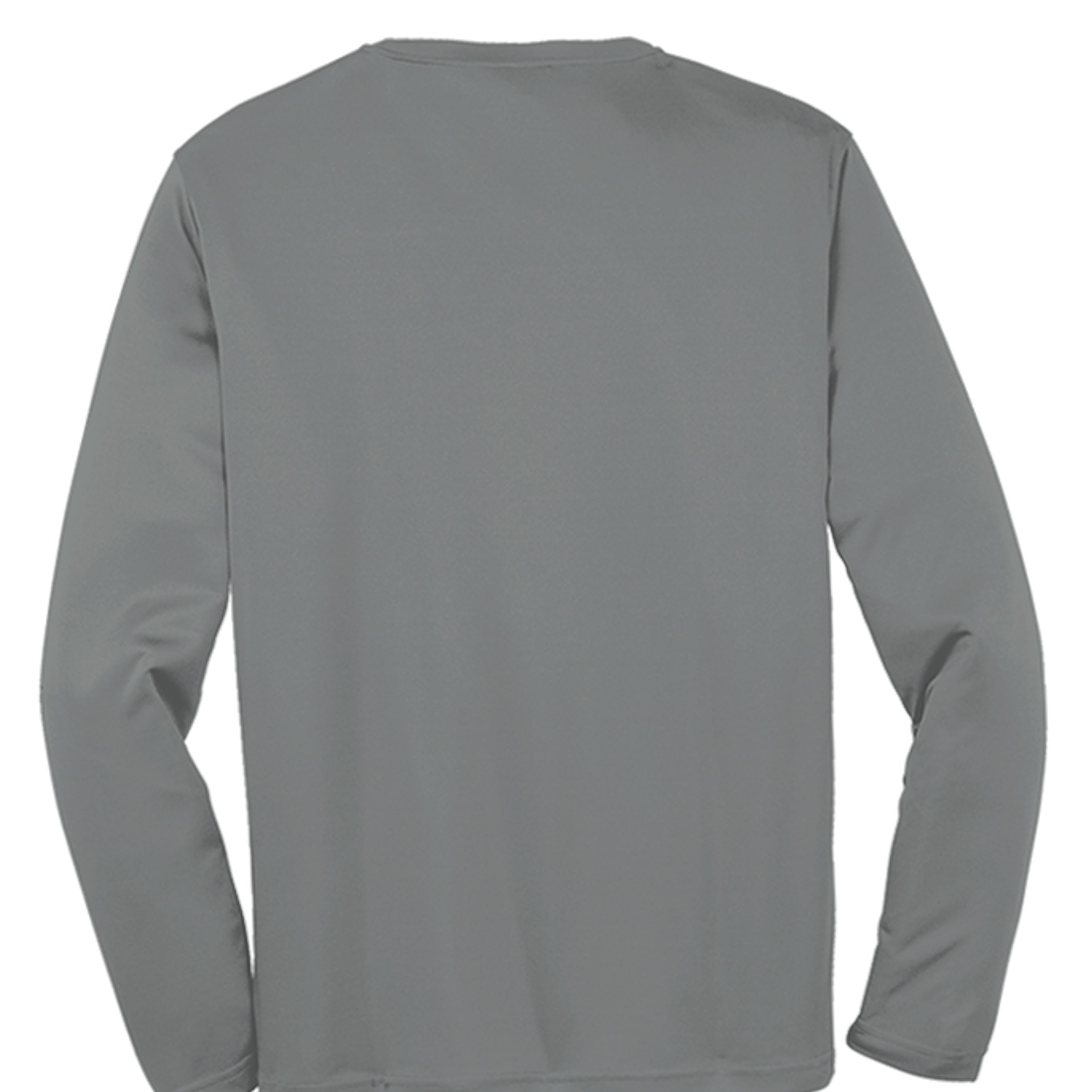 Iron Grey Heather - ST350LS - BACK