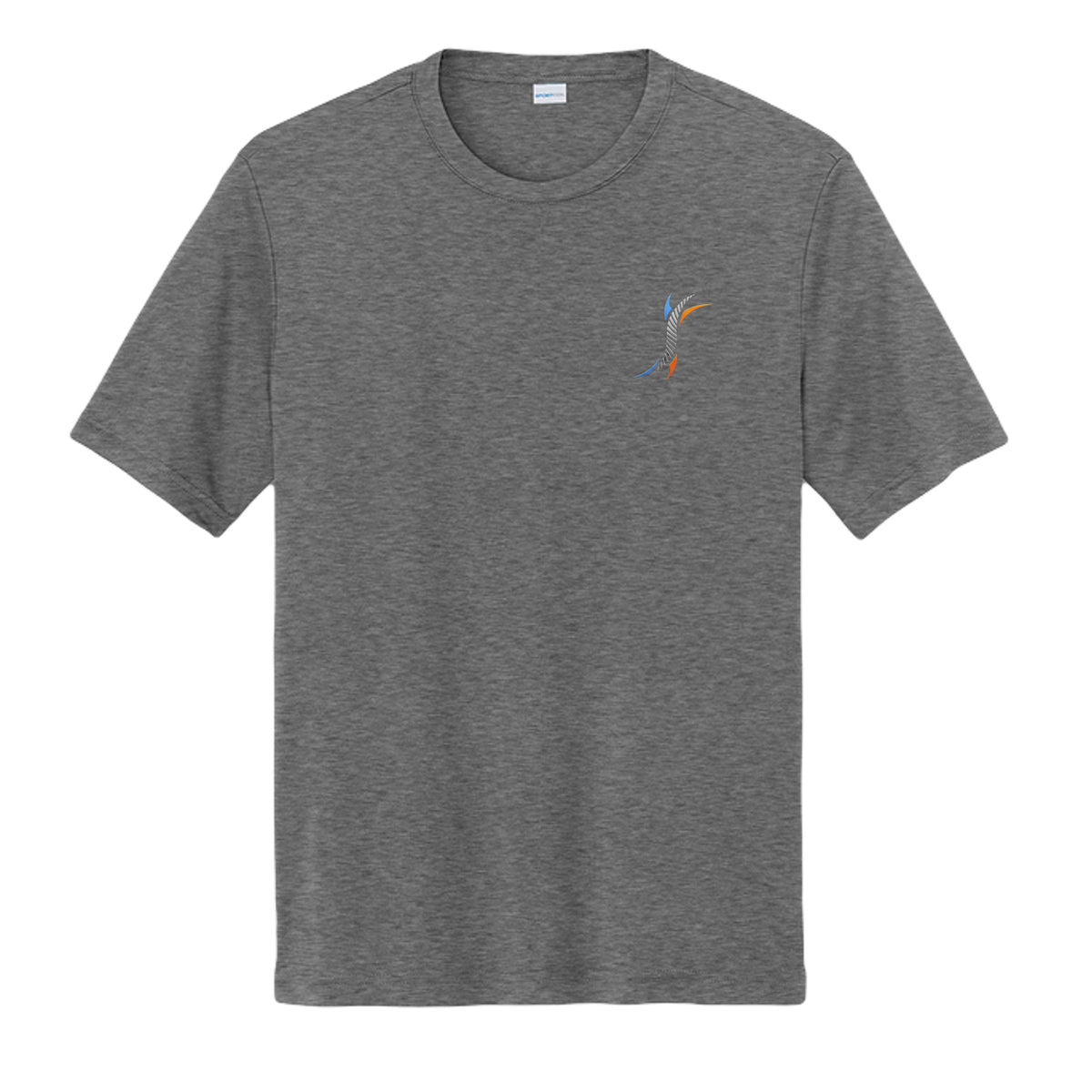 Iron Grey Heather - ST350 - FRONT